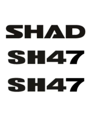 Top Prodej Samolepky SHAD D1B47ETR pro SH47