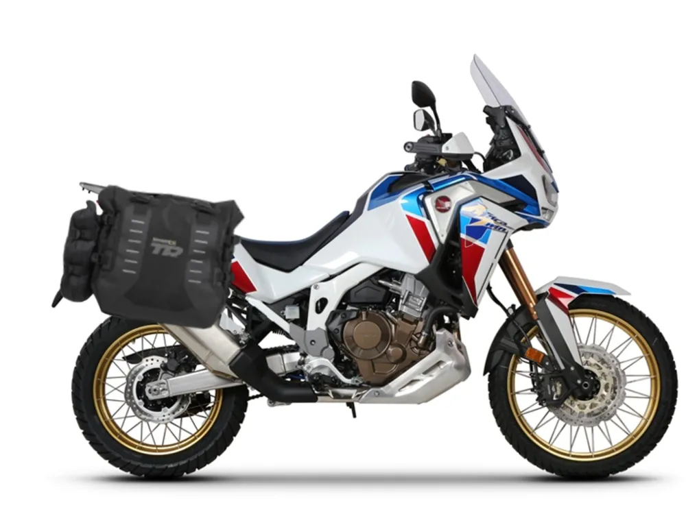 Zlevněný Kompletní sada bočních adventure brašen SHAD TERRA TR40, včetně montážní sady SHAD HONDA CRF 1100 Africa Twin