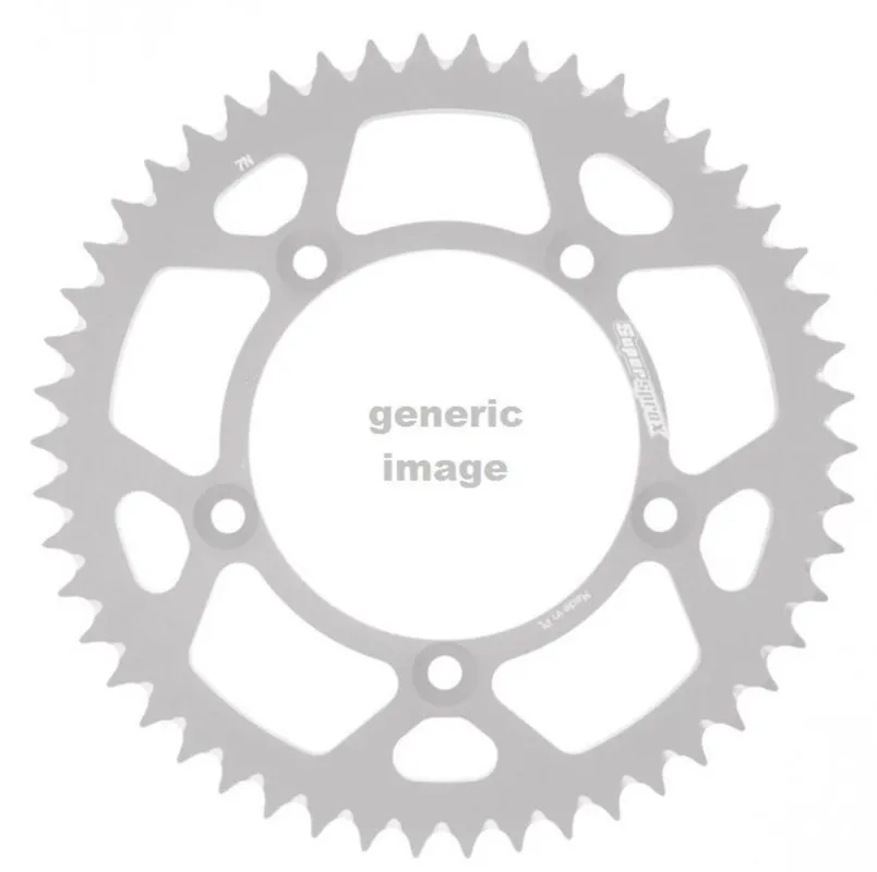 Levný Hliníková řetězová rozeta SUPERSPROX RAL-6611:42-BLK černý 42 zubů, 525