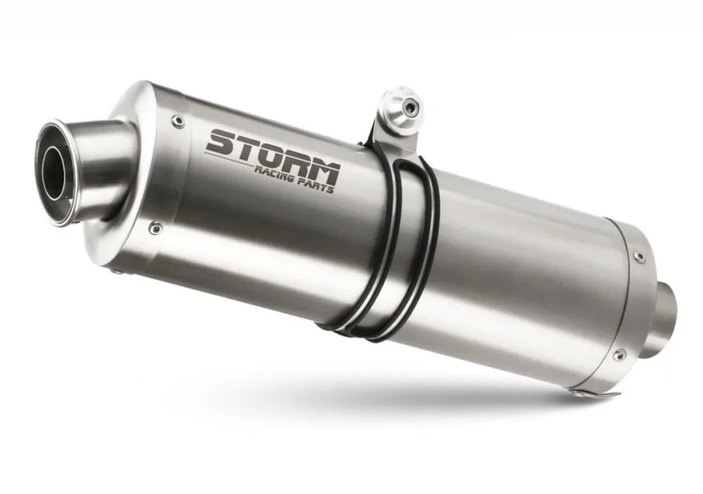 Koncovka výfuku STORM OVAL M.013.LX2 Nerez Cenově Výhodný