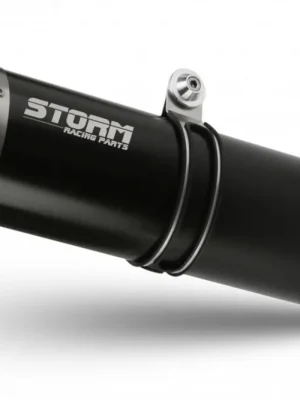 Bezpečná Platba Koncovka výfuku STORM OVAL KT.021.LX2B Černá ocel