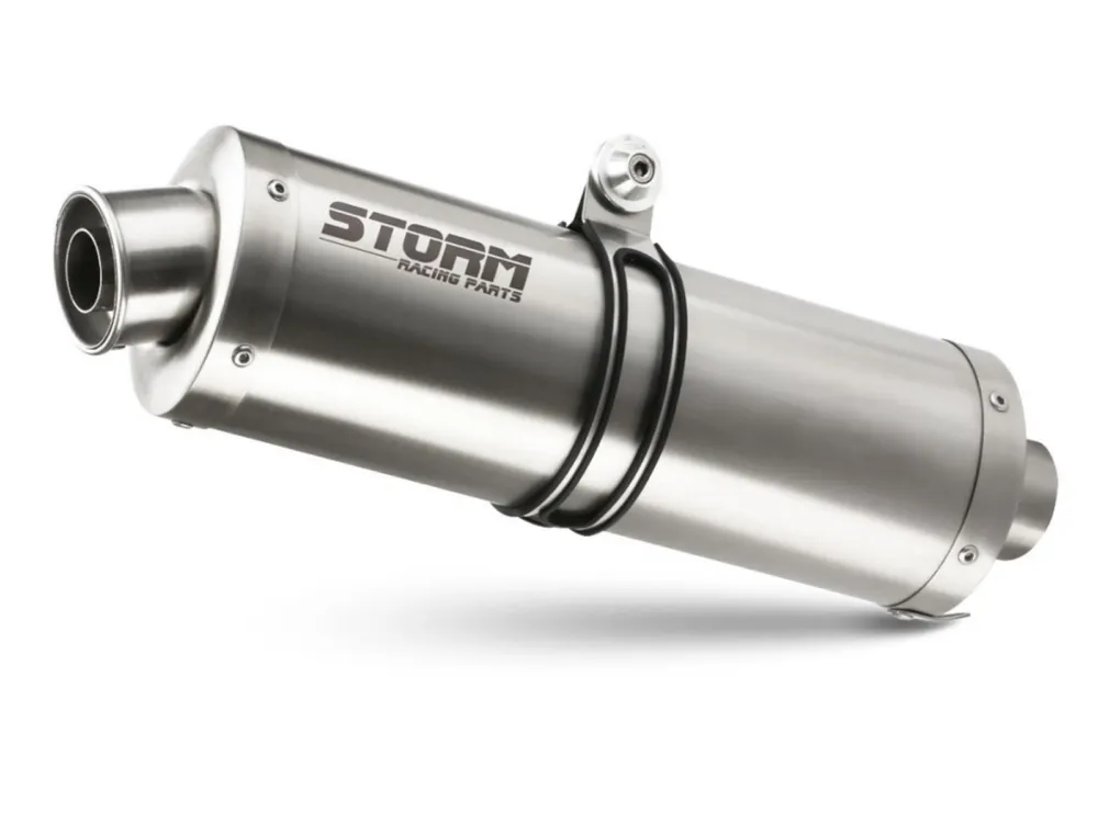 Koncovka výfuku STORM OVAL H.079.LX2 Nerez Koupit Online