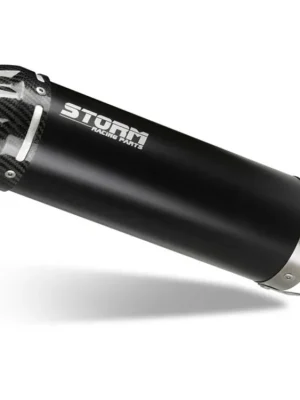 Koncovka výfuku STORM GP CF.008.LXSBC Černý s uhlíkovou koncovkou Top Prodej