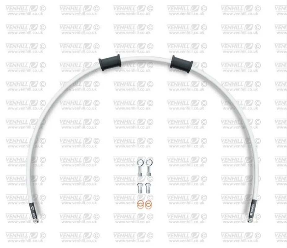 Hadice přední brzdy sada Venhill POWERHOSEPLUS KTM-6001FS-WT (1 hadice v sadě) bílé hadice, nerezové koncovky Objednat Nyní