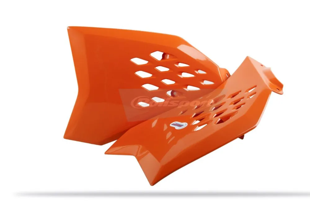 Spoilery chladiče POLISPORT 8412400013 (pár) oranžová KTM Zlevněný