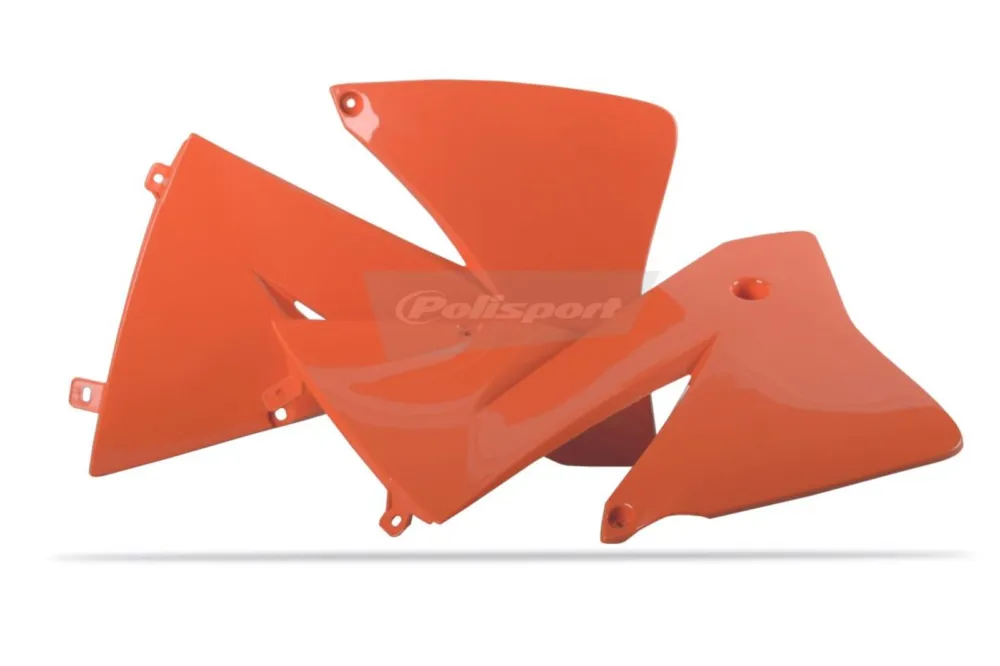 Super Cena Spoilery chladiče POLISPORT 8422000003 (pár) oranžová KTM