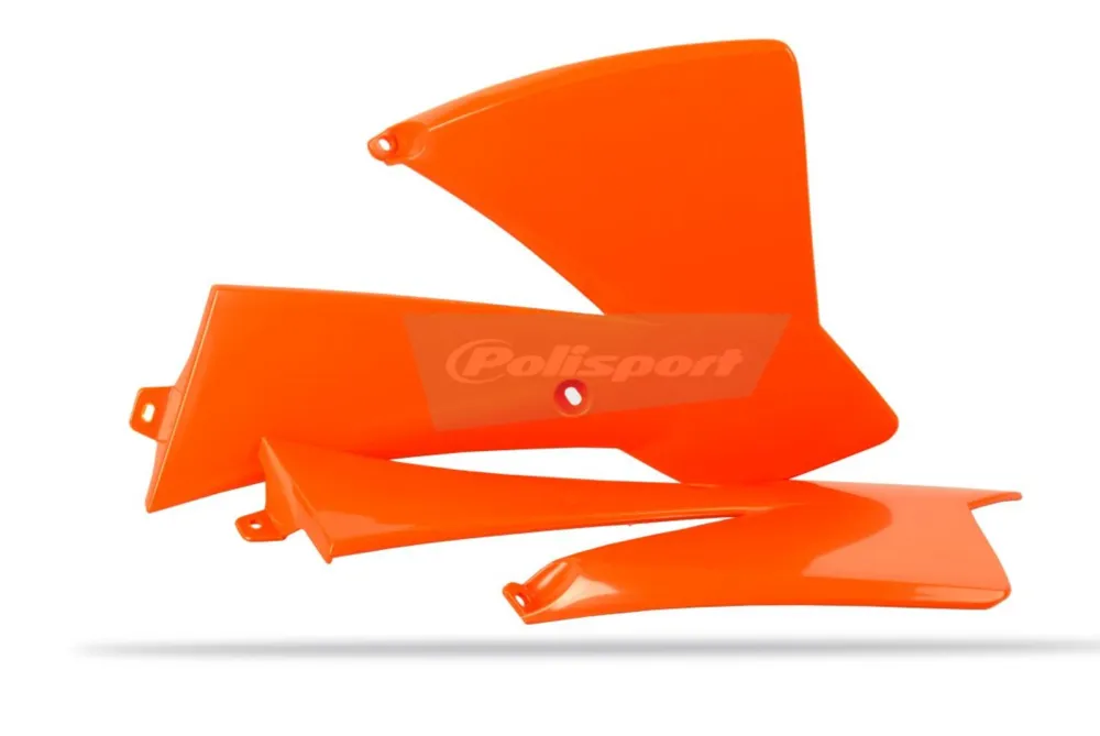 Spoilery chladiče POLISPORT 8429500001 (pár) oranžová KTM Pouze Dnes