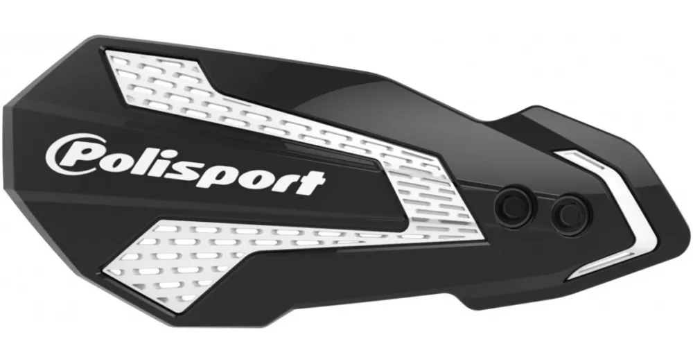 POLISPORT chrániče páček MX FLOW 8308200056 černo / bílé Dokud Zásoby Vydrží