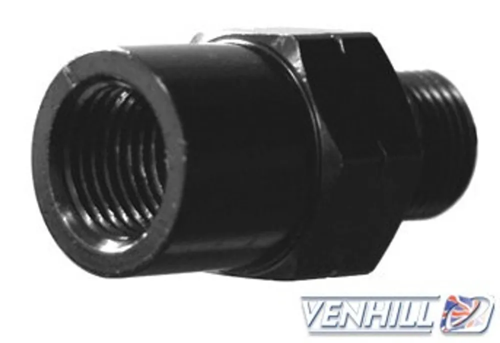 Adaptér (matice) Venhill POWERHOSEPLUS 3/60125FA/BLACK 10x1.25mm černá Jen Po Omezenou Doba