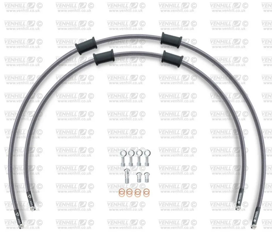 CROSSOVER Hadice přední brzdy sada Venhill POWERHOSEPLUS YAM-8013FS (2 hadice v sadě) Průhledné hadice, nerezové koncovky Objednat Nyní