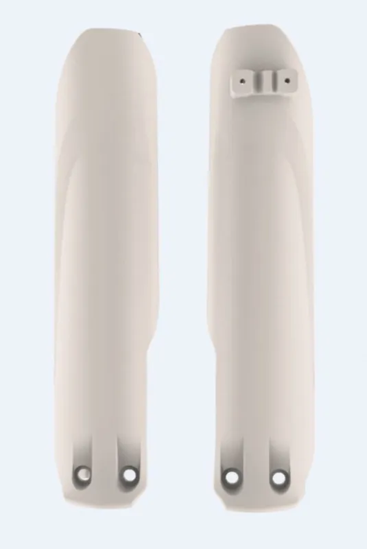 Originální Kryty přední vidlice POLISPORT 8399100002 (pár) bílá