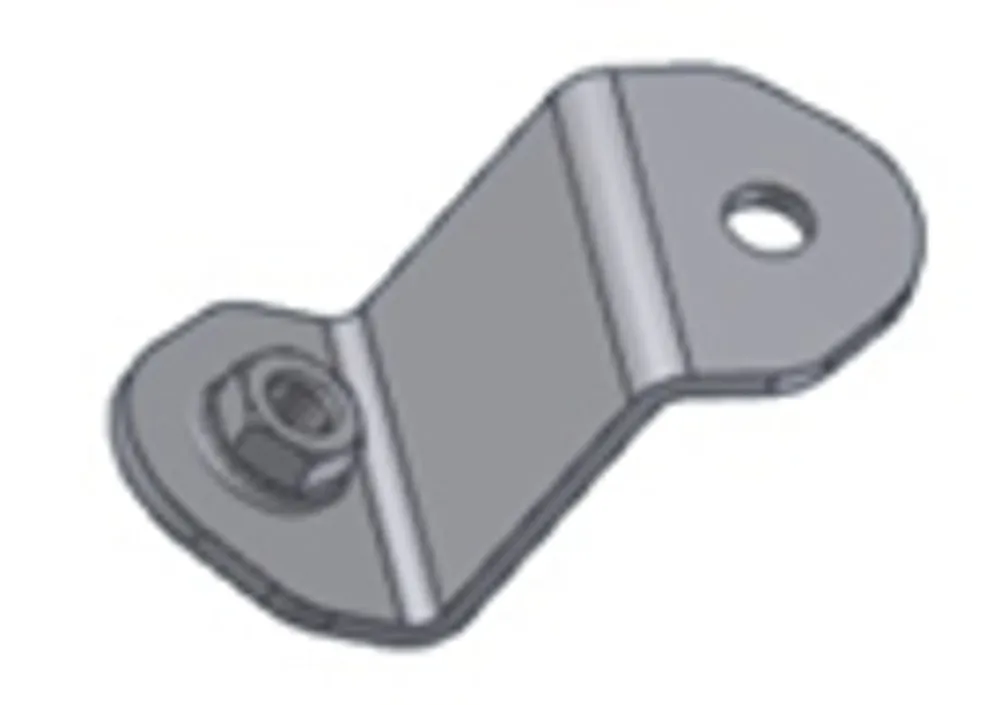 Výhodná Nabídka "S" shaped fitting support MIVV 50.SS.093.1