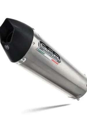 Autentický Koncovka výfuku Slip-on GPR NEW GRAND PRIX EVO TITANIUM Y.199.GPAN.TO Broušený titan zahrnuje spojovací svod a odnímatelný dB killer