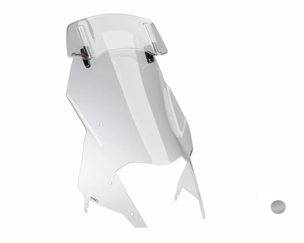 Akční Nabídka Plexi štít PUIG TOURING WITH VISOR 22516H kouřová