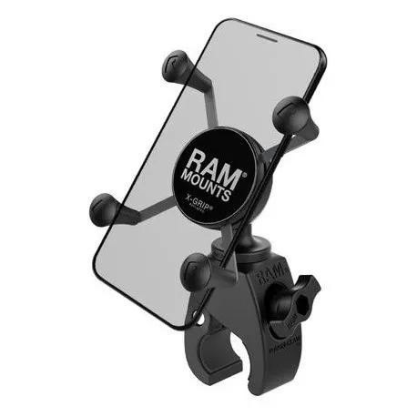 Expresní Doručení Kompletní sestava držáku pro menší telefony X-Grip se "Snap-Link Tough-Claw" upínaním na řidítka, RAM Mounts - Apple