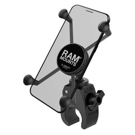 Vrácení Zdarma Kompletní sestava držáku pro velké mobilní telefony X-Grip se "Snap-Link Tough-Claw" upínaním na řidítka, RAM Mounts - Apple