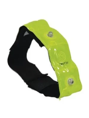 Reflexní pásek se 4-mi LED diodami Bright Band Plus, OXFORD (žlutá fluo) Nejlepší Cena