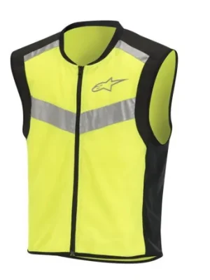 Nejlepší Cena Reflexní vesta FLARE NEON, ALPINESTARS (černá/žlutá fluo) 2026