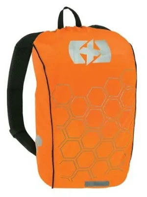 Dokud Zásoby Vydrží Reflexní obal/pláštěnka batohu Bright Cover, OXFORD (oranžová/reflexní prvky, Š x V , 640 x 720 mm)