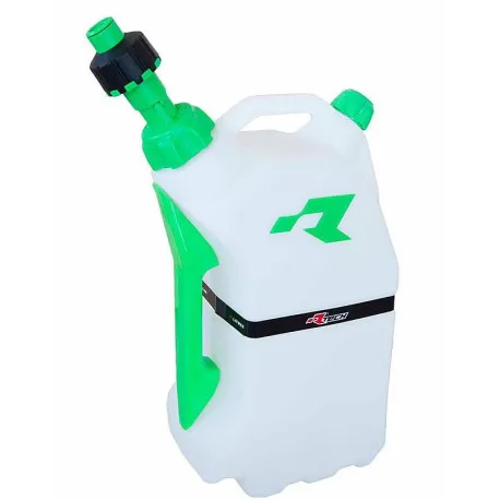 Ověřený Rychlotankovací kanystr R15 (objem 15 litrů), RTECH (zelené doplňky)