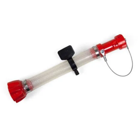 Náhradní koncovka s hubicí pro kanystr R15, RTECH (červená) Autentický