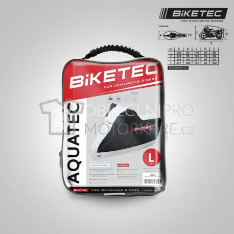 Moto plachta Biketec Aquatec vel S Odeslání Ihned
