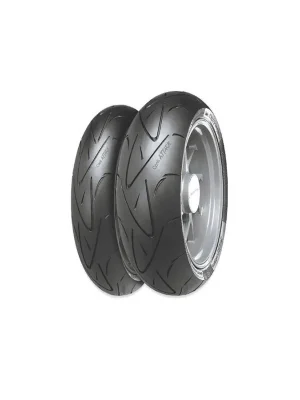 Vysoce Kvalitní Continental 180/55 ZR17 M/C (73W) TL Conti Sport Attack