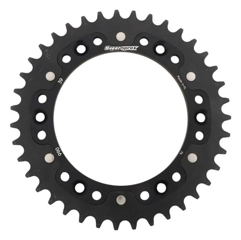 Řetězová rozeta SUPERSPROX STEALTH RST-990:39-BLK černý 39 zubů, 520 Značkový