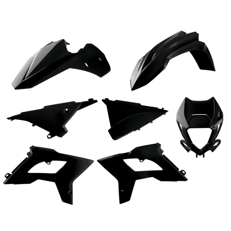 Autentický Sada plastů POLISPORT 91087 restyling černá