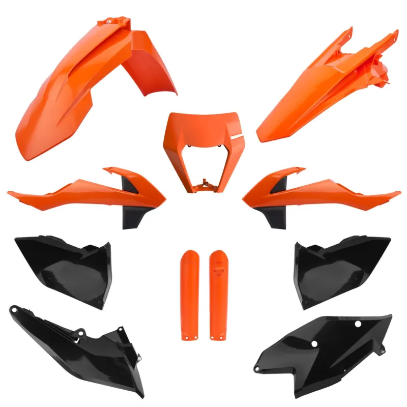 Sada plastů POLISPORT 91473 Orange KTM 16/black Sezónní Sleva