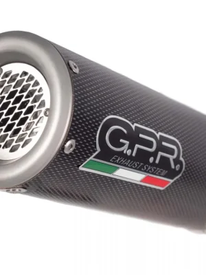 Koncovka výfuku Slip-on GPR M3 S.197.RACE.M3.PP Broušená nerezová ocel vč. propojovací trubky Finální Výprodej
