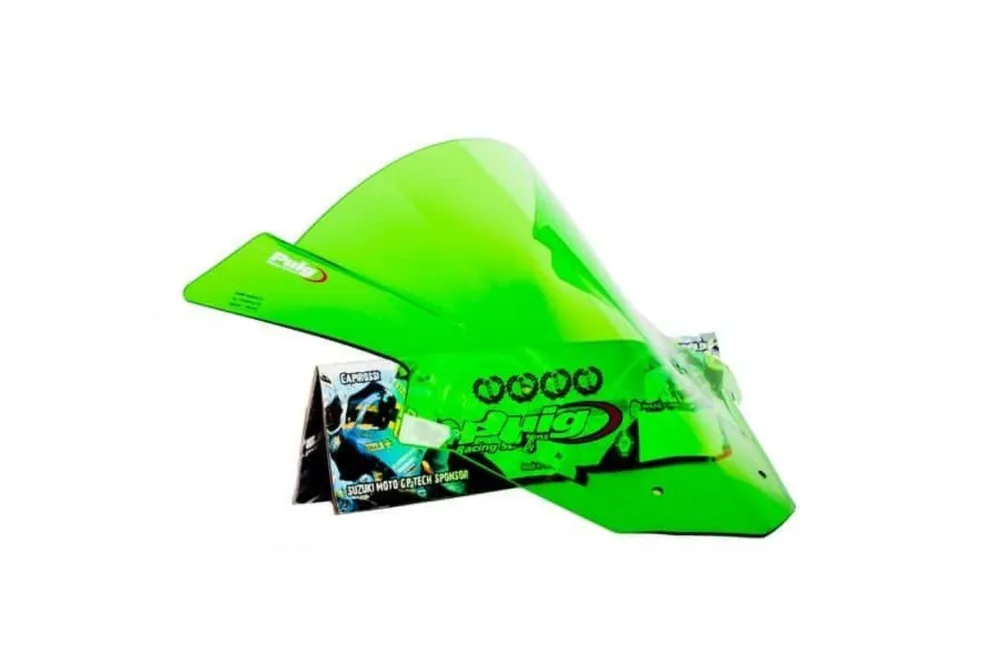 Plexi štít PUIG RACING 5603V zelená Hit Sezóny