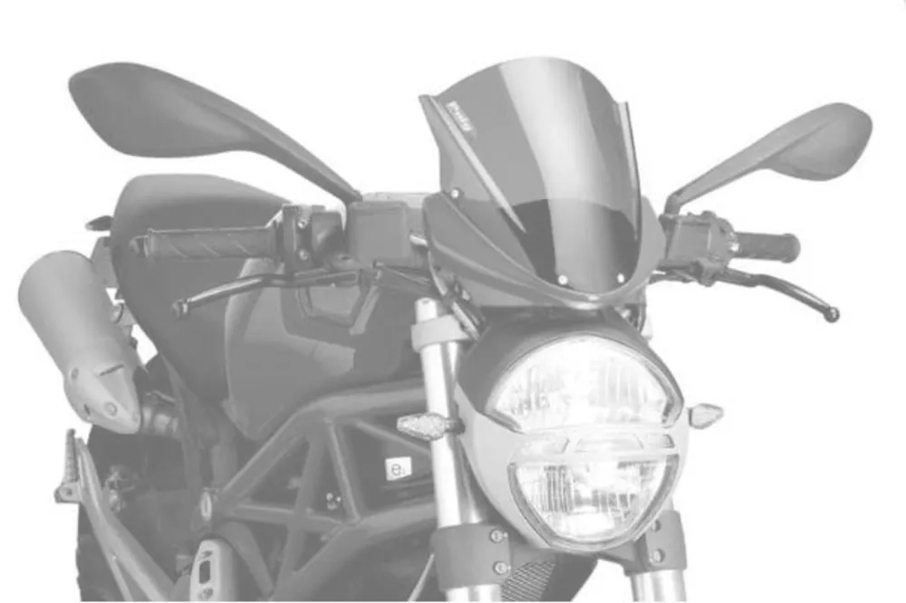 Must-Have Plexi štít PUIG RACING 5650N černý