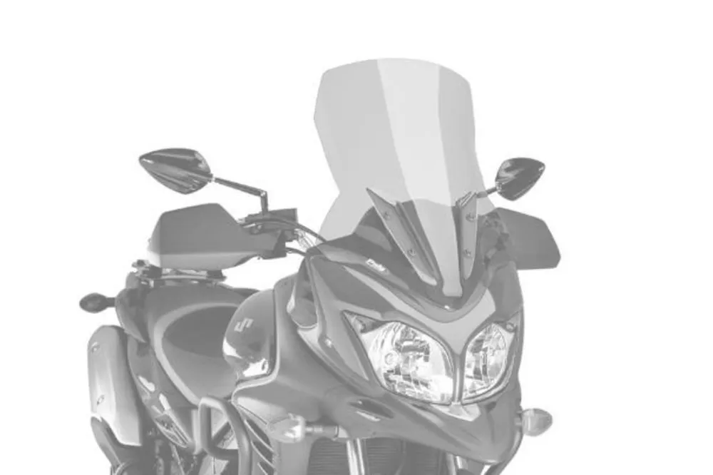 Značkový Plexi štít PUIG TOURING 5895F tmavá kouřová