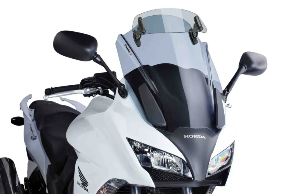 Plexi štít PUIG TOURING WITH VISOR 5899H kouřová Vysoce Kvalitní