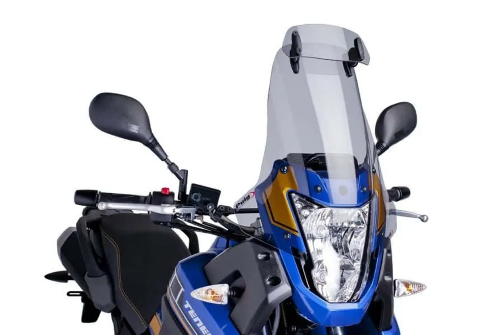 Plexi štít PUIG TOURING WITH VISOR 5912H kouřová Značkový