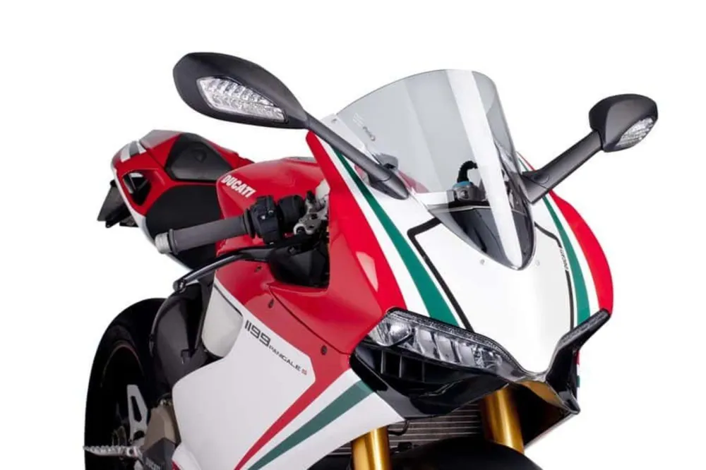 Plexi štít PUIG RACING 5990W průhledný Pouze Dnes