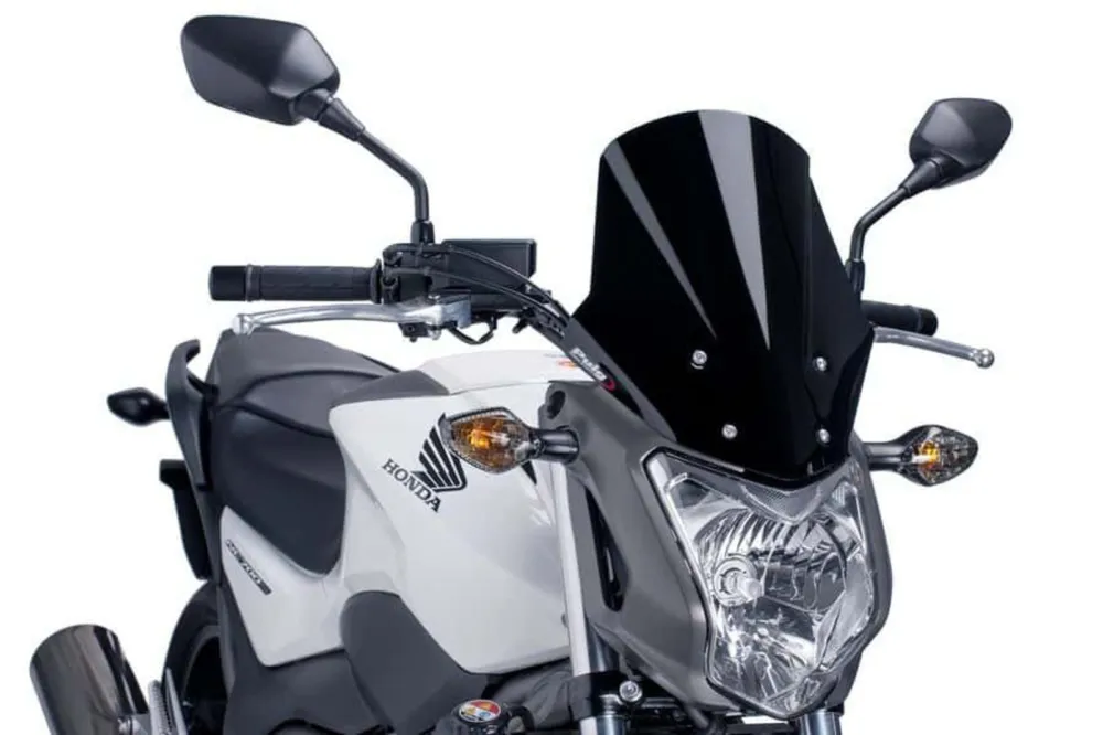 Odeslání Ihned Plexi štít PUIG RACING 5991N černý