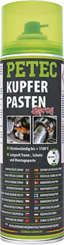 Rychlé Dodání PETEC 70350 Měděný mazací tuk 500ml