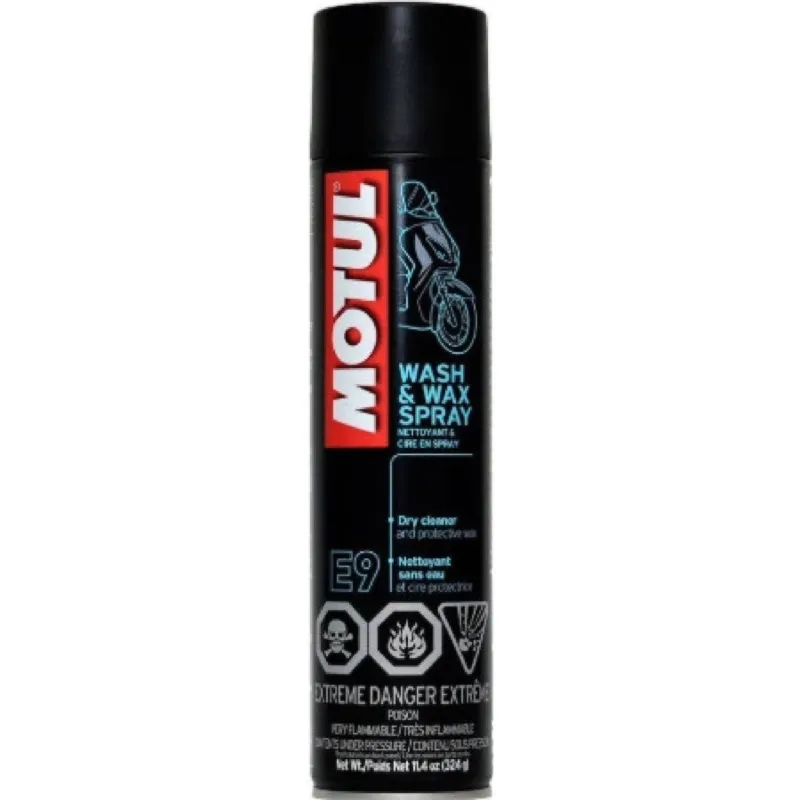 Nová Kolekce Motul E9 Wash&Wax Spray 400 ml