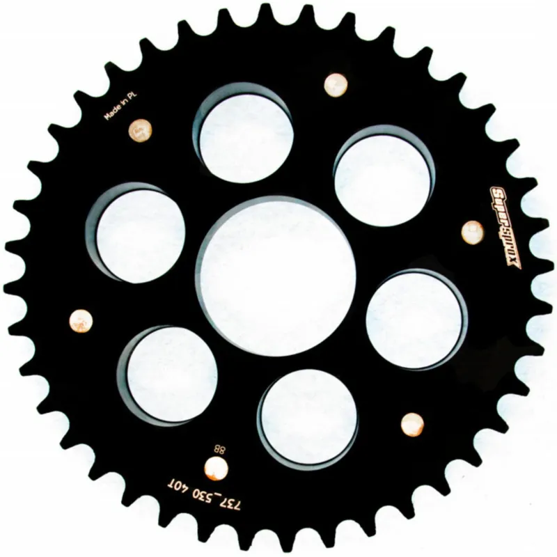 Oblíbený Řetězová rozeta STEALTH s hliníkovým unašečem SUPERSPROX STEALTH with alloy disc RSA-737_530:40-BLK černá 40 zubů, 520