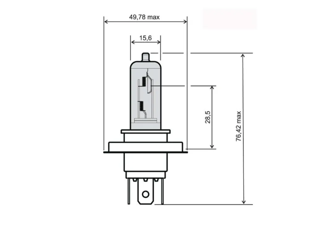 Přední světlo RMS 246510185 HS1 12V 35/35W Pouze Dnes