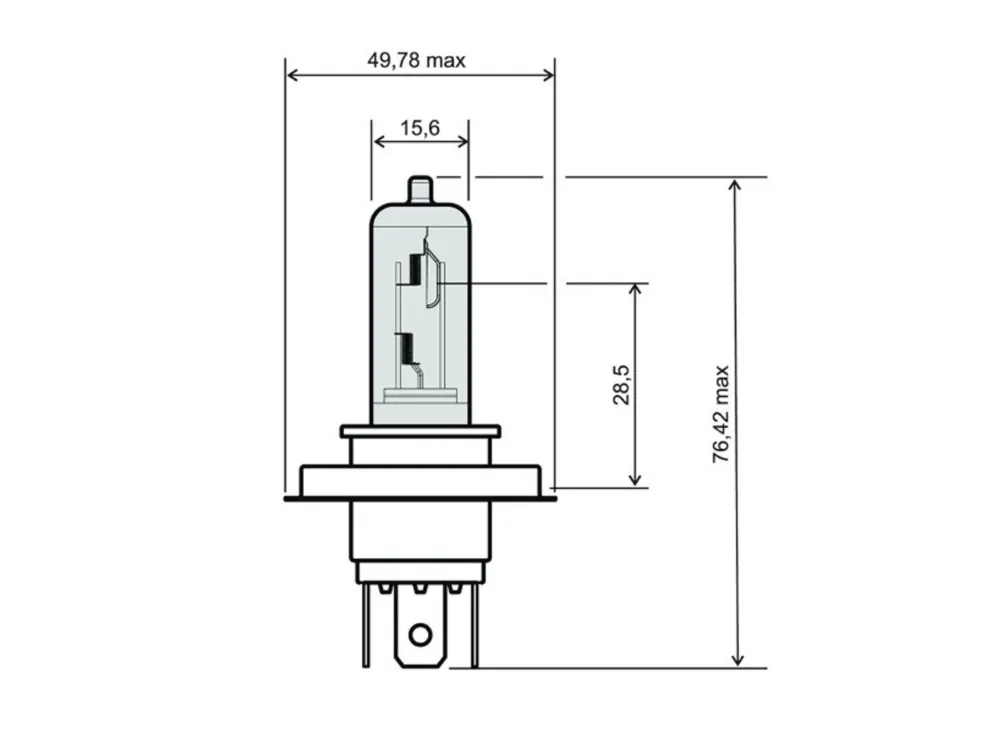 Přední světlo RMS 246510182 HS1 12V 35/35W Oblíbený