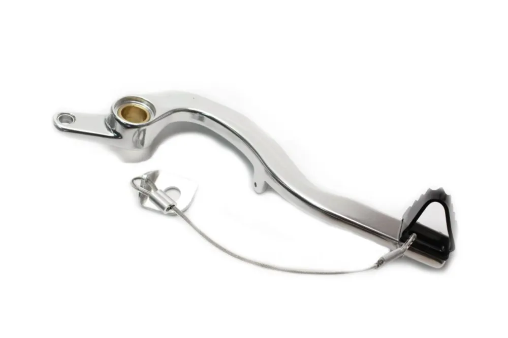 Horká Nabídka Brzdový pedál MOTION STUFF 83P-0610202 silver body, black steel fixed tip Pevný hrot z oceli