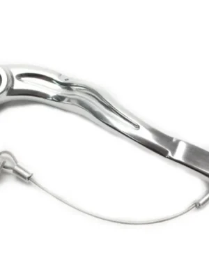 Časově Omezené Brzdový pedál MOTION STUFF 83P-0811002 silver body, black steel fixed tip Pevný hrot z oceli