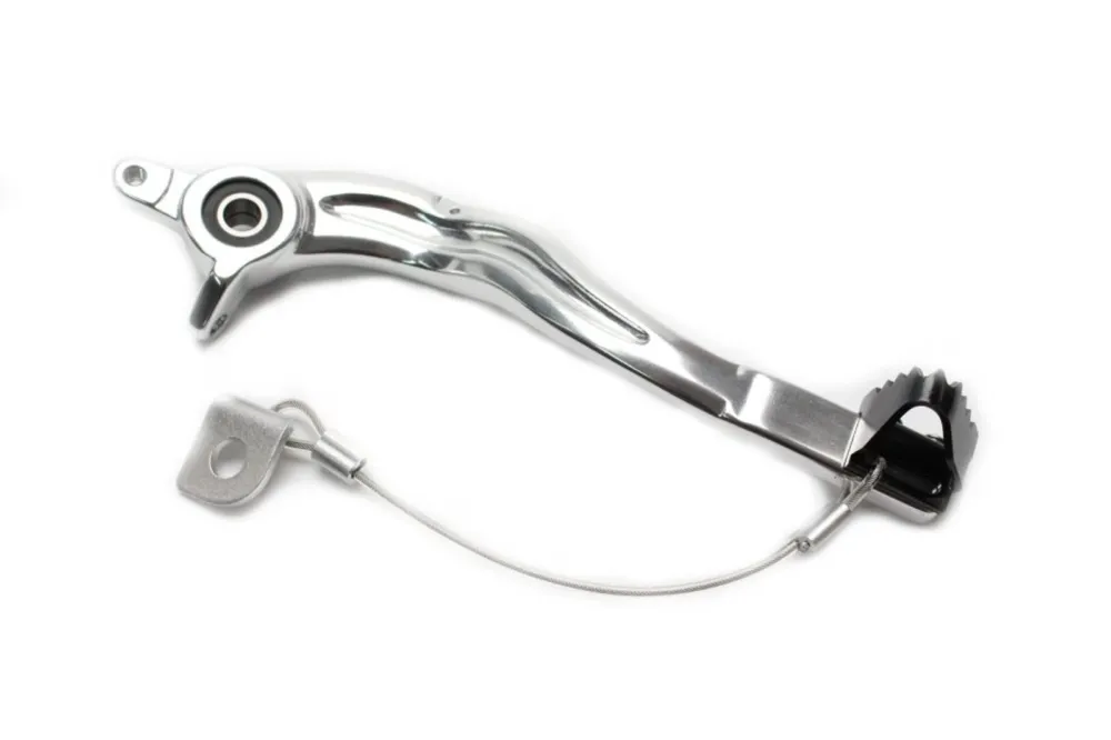 Časově Omezené Brzdový pedál MOTION STUFF 83P-0811002 silver body, black steel fixed tip Pevný hrot z oceli