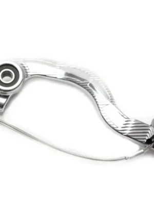Brzdový pedál MOTION STUFF 83P-0831002 silver body, black steel fixed tip Pevný hrot z oceli Aktuální