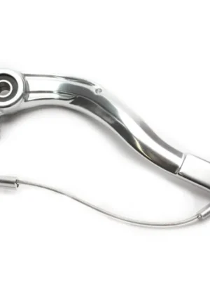 Brzdový pedál MOTION STUFF 83P-0881002 silver body, black steel fixed tip Pevný hrot z oceli Speciální Cena