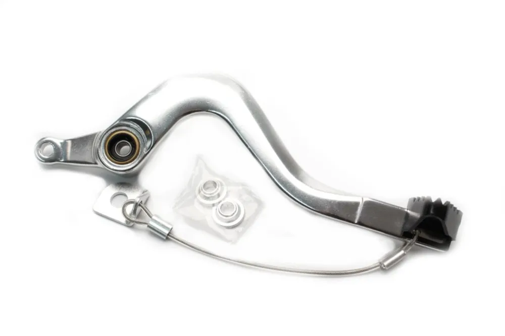 Odeslání Ihned Brzdový pedál MOTION STUFF 83P-0711002 silver body, black steel fixed tip Pevný hrot z oceli