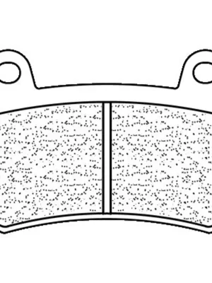 Autentický Brzdové destičky CL BRAKES 1274 A3+